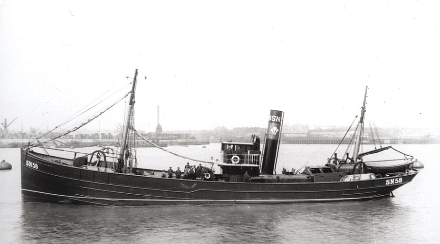 First World War Trawler Saxon Prince