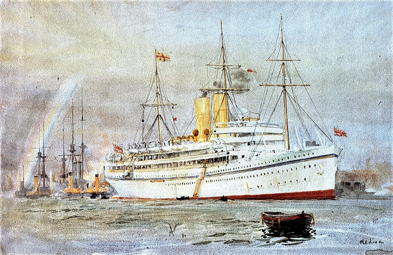 History of HMS Media - Portsmouth, 1911