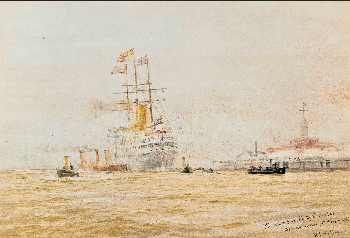History of HMS Medina - Portsmouth, 1912