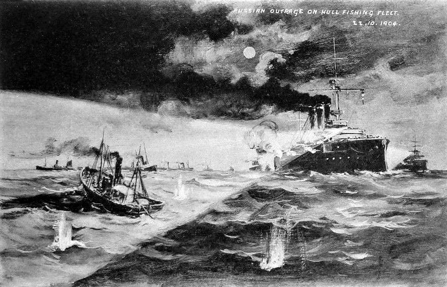Postcard of The Dogger Bank Incident